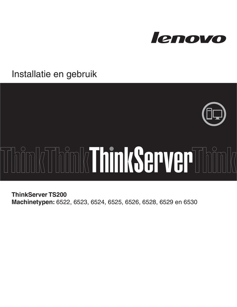 Lenovo ThinkServer TS200 Setup guide
