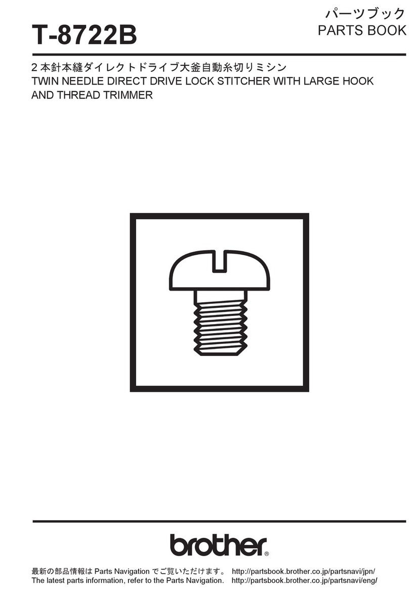 Brother T-8722B User manual Brother T-8722B User manual