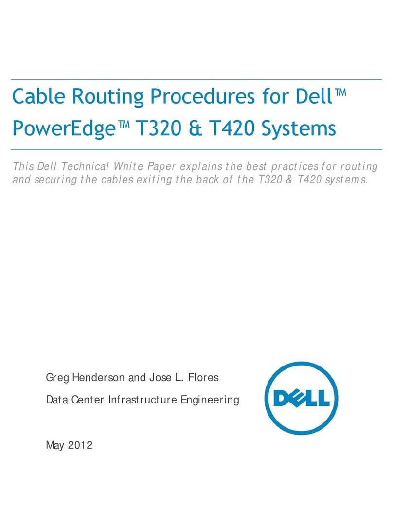 Dell PowerEdge PDU Managed LED User manual Dell PowerEdge PDU Managed LED User manual