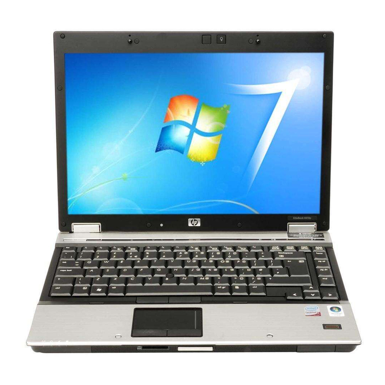 HP 6930p - EliteBook - Core 2 Duo 2.8 GHz User manual HP 6930p - EliteBook - Core 2 Duo 2.8 GHz User manual