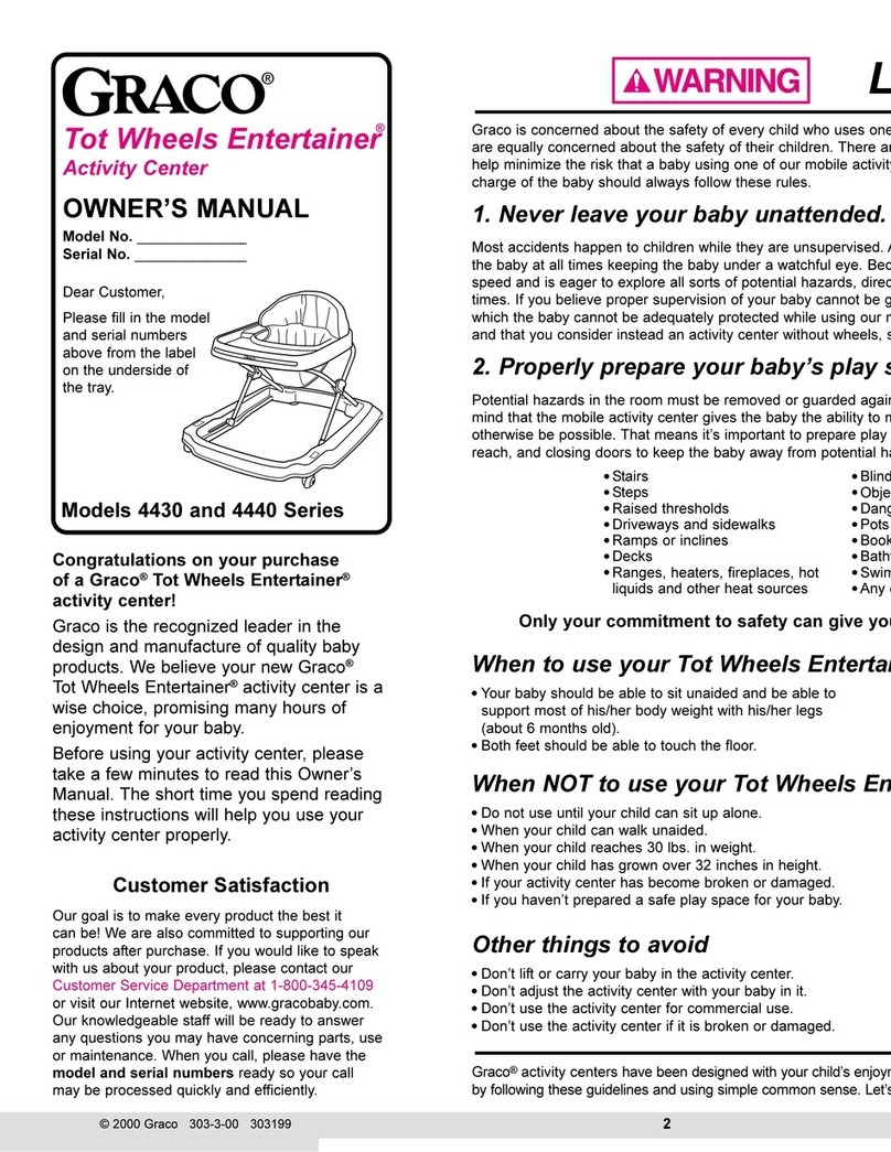 Graco 4430 Series owner's manual