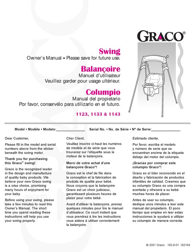 Graco 1123 User manual