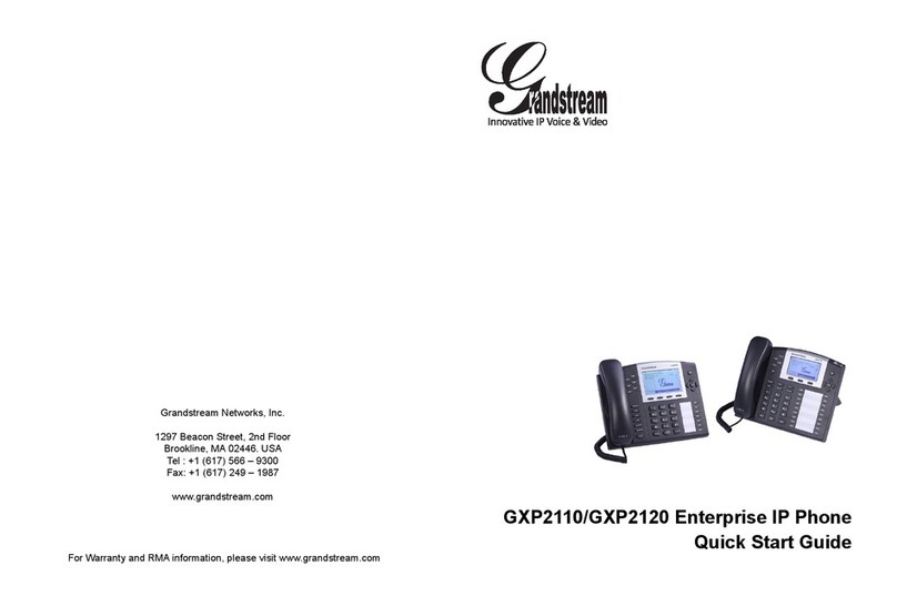 Grandstream Networks GXP2110 User manual