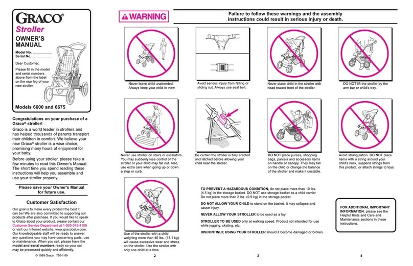 Graco 6675 User manual