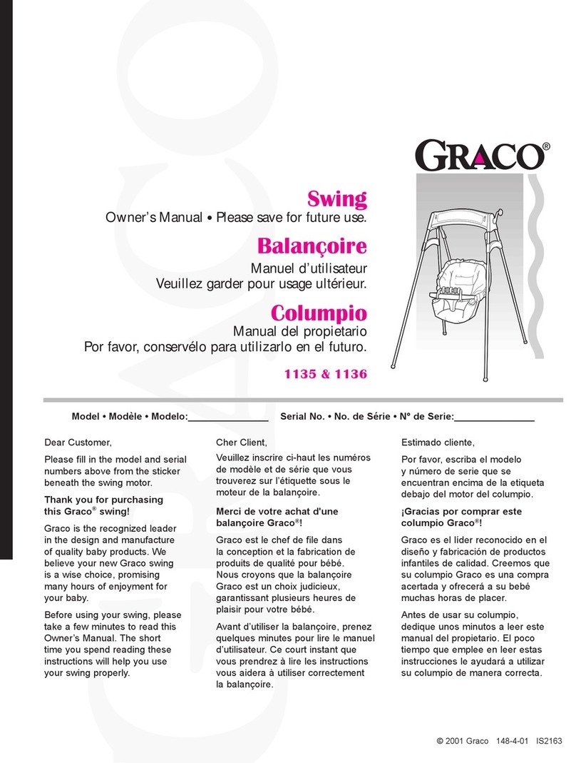 Graco 1135 User manual Graco 1135 User manual