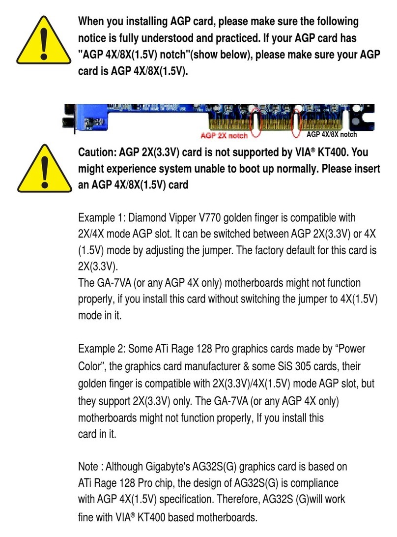 Gigabyte GA-7VA user manual