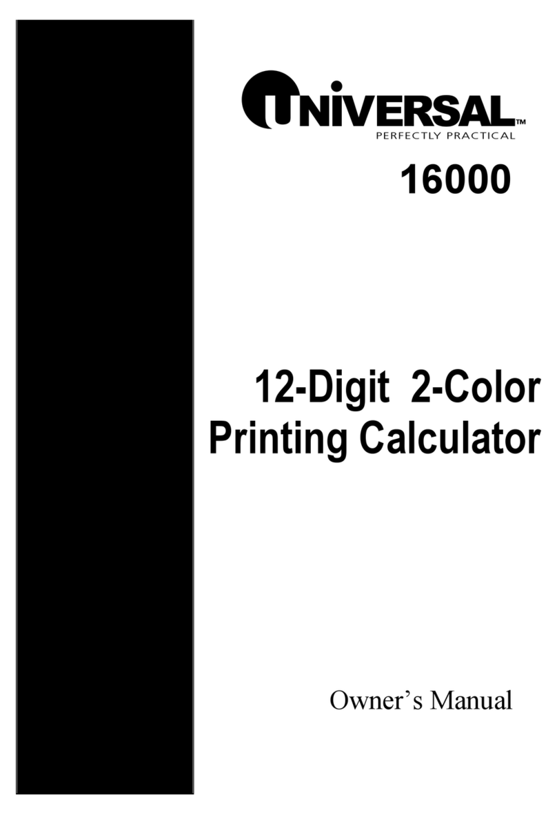 Universal 16000 owner's manual