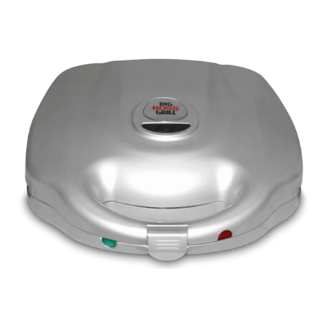 Big Boss Grill Deluxe 8204 User m manual