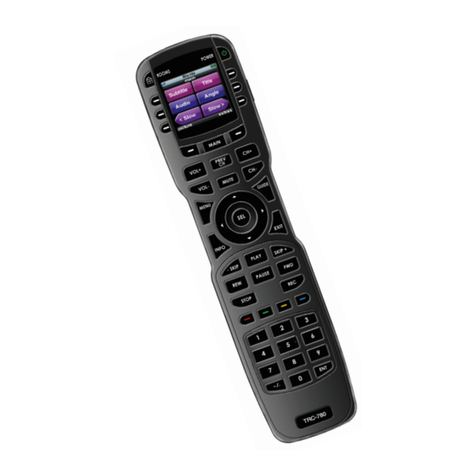 Universal Remote Control total control TRC-780 User manual Universal Remote Control total control TRC-780 User manual