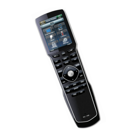 Universal Remote Control Total Control TRC-1280 owner's manual