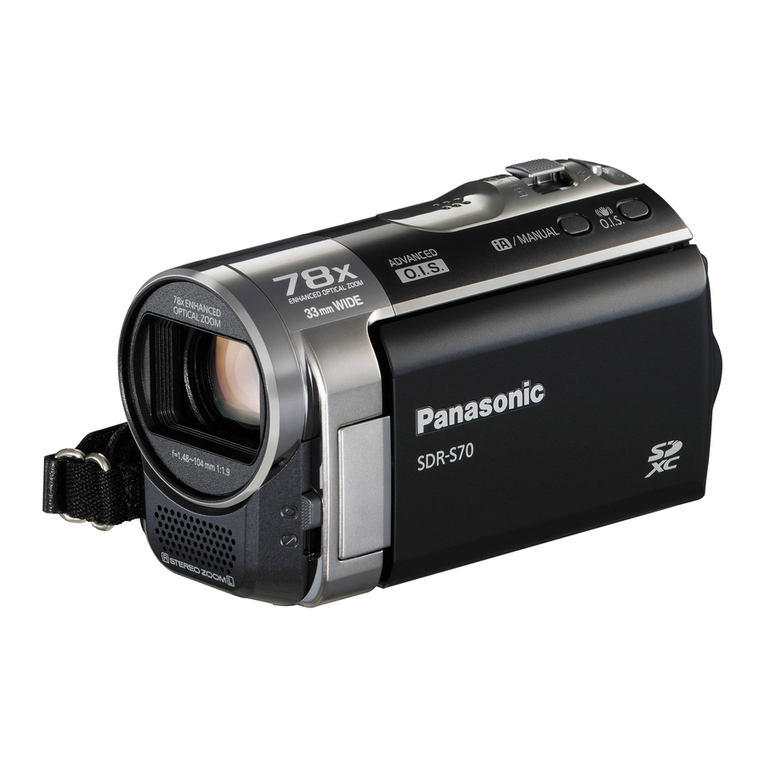 Panasonic SDR-S70 operating instructions
