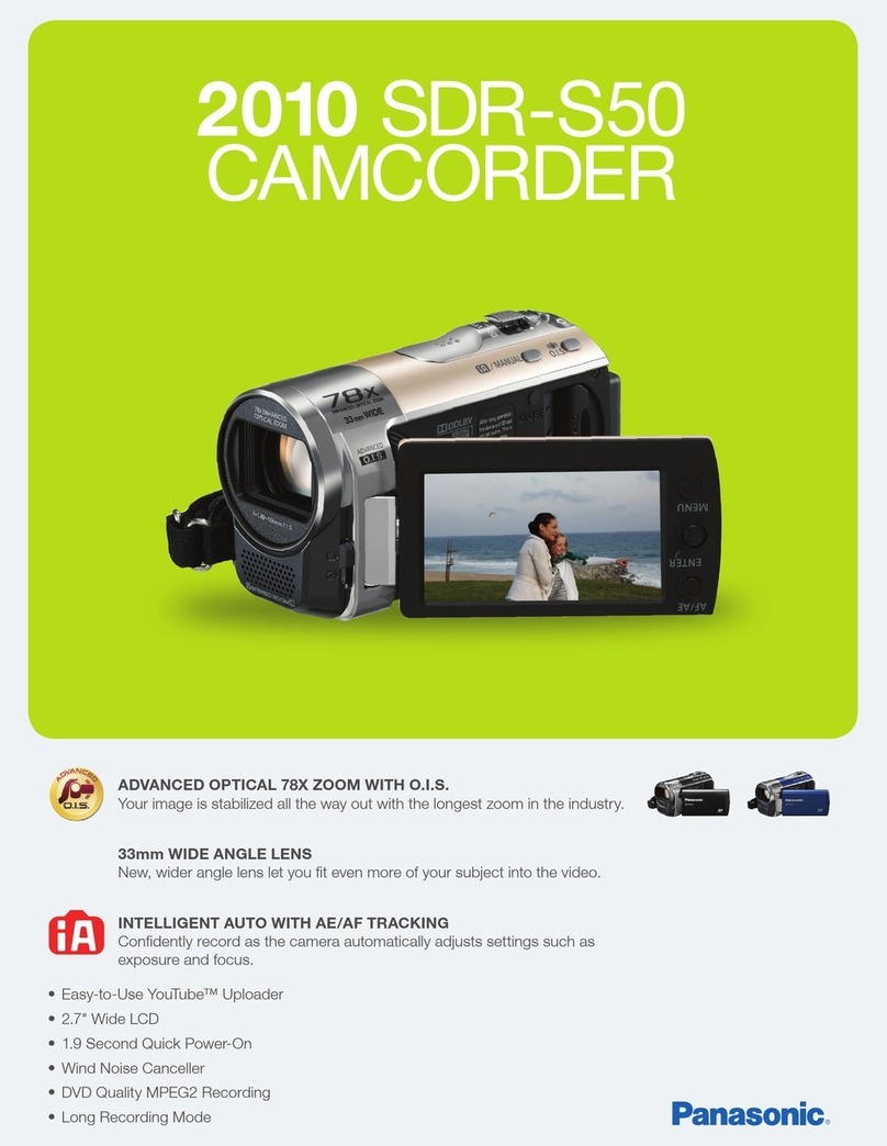 Panasonic SDR-S50A brochure