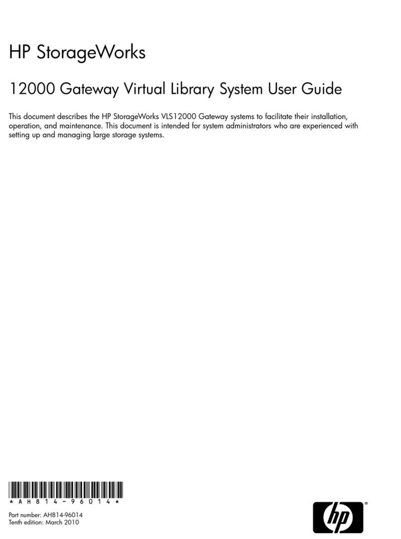 HP StorageWorks 12000 User manual HP StorageWorks 12000 User manual