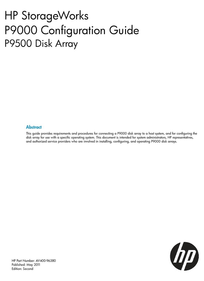 HP P9000 User manual