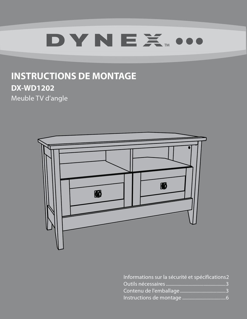 Dynex DX-WD1202 Assembling instructions