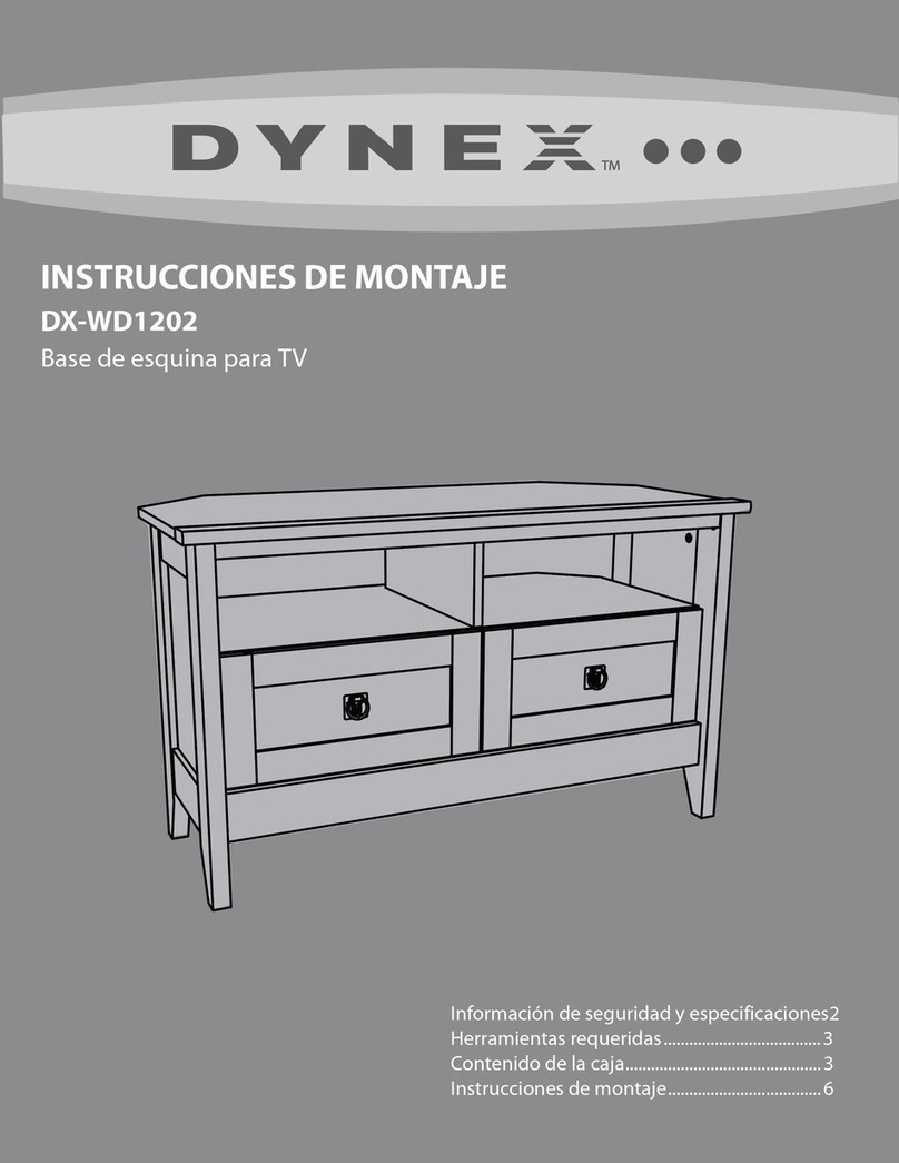 Dynex DX-WD1202 Assembling instructions Dynex DX-WD1202 Assembling instructions
