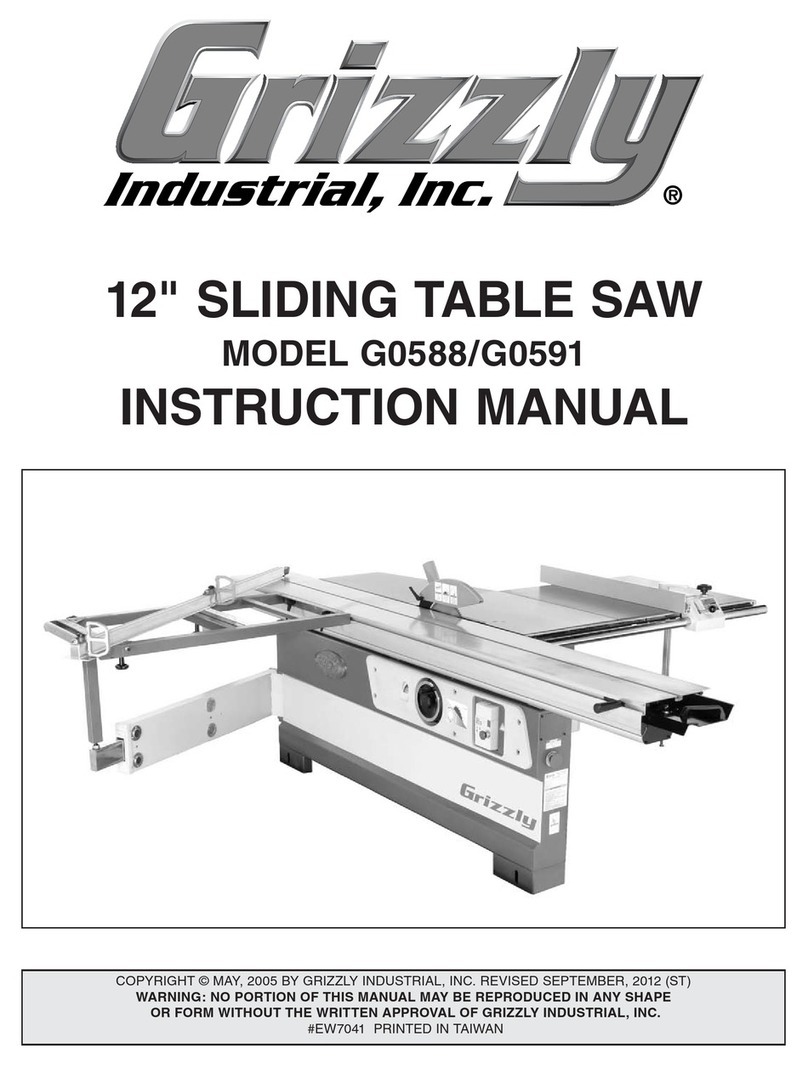 Grizzly G0588 User manual