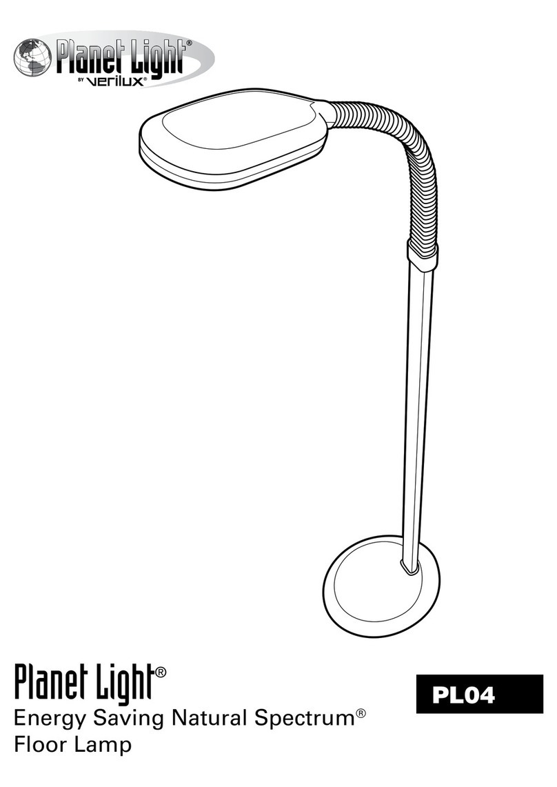 Verilux Planet Light PL04 User manual