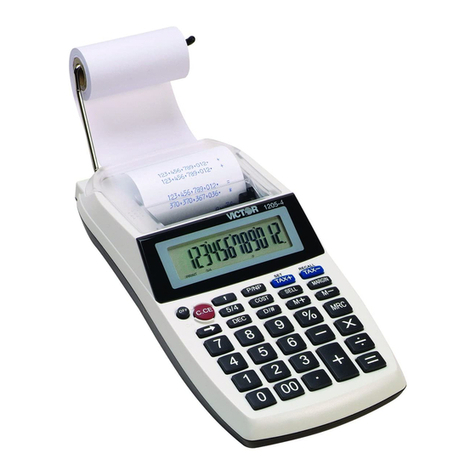 Victor 1205-4 User manual