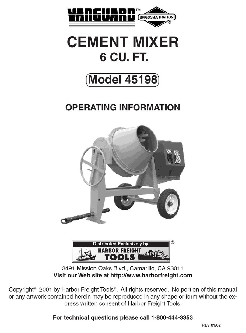 Vanguard 45198 Operating information