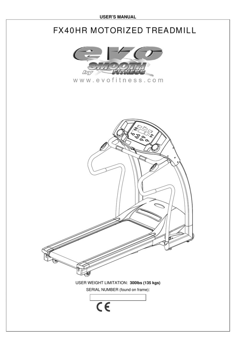 Smooth Fitness FX40HR user manual