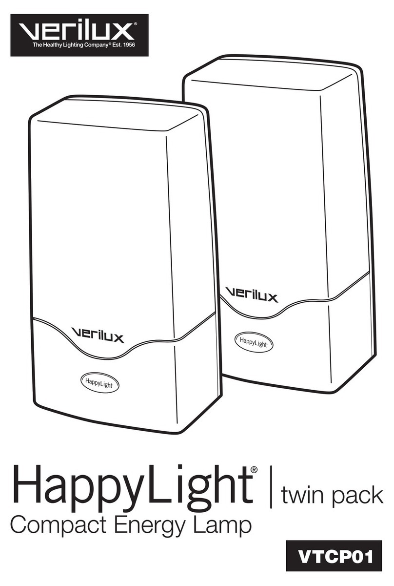 Verilux HappyLight VTCP01 User manual