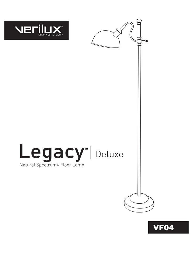 Verilux Legacy Deluxe VF04 User manual