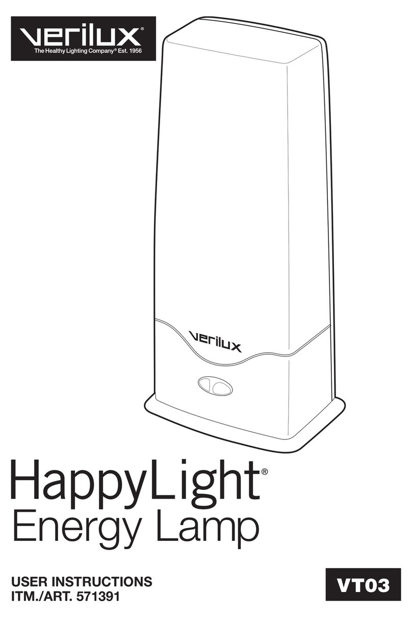 Verilux HappyLight 571391 User manual