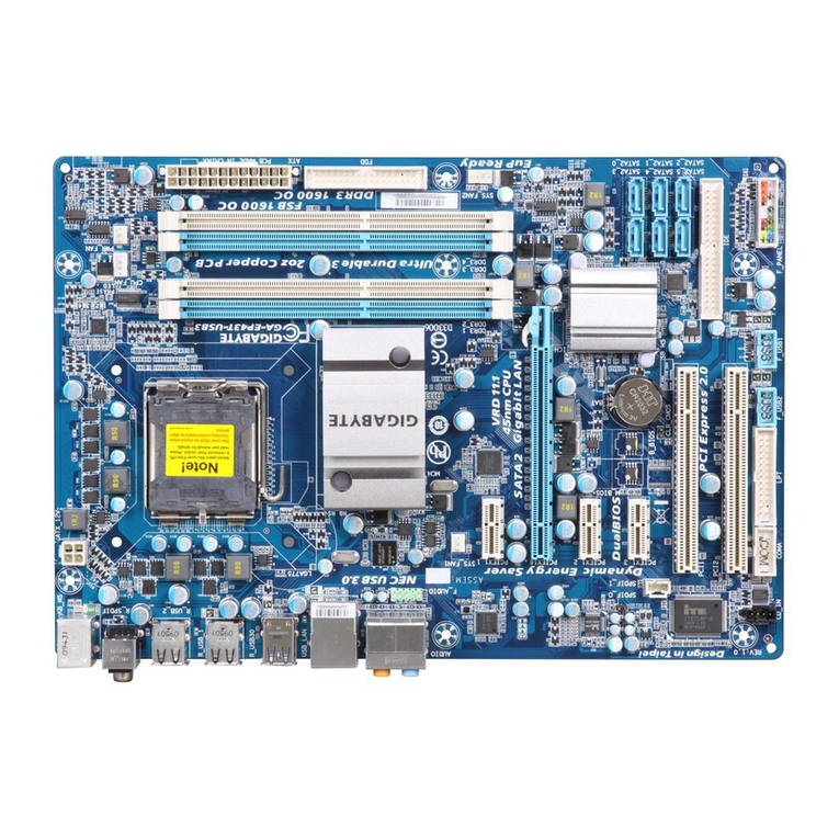 Gigabyte GA-EP43T-USB3 user manual