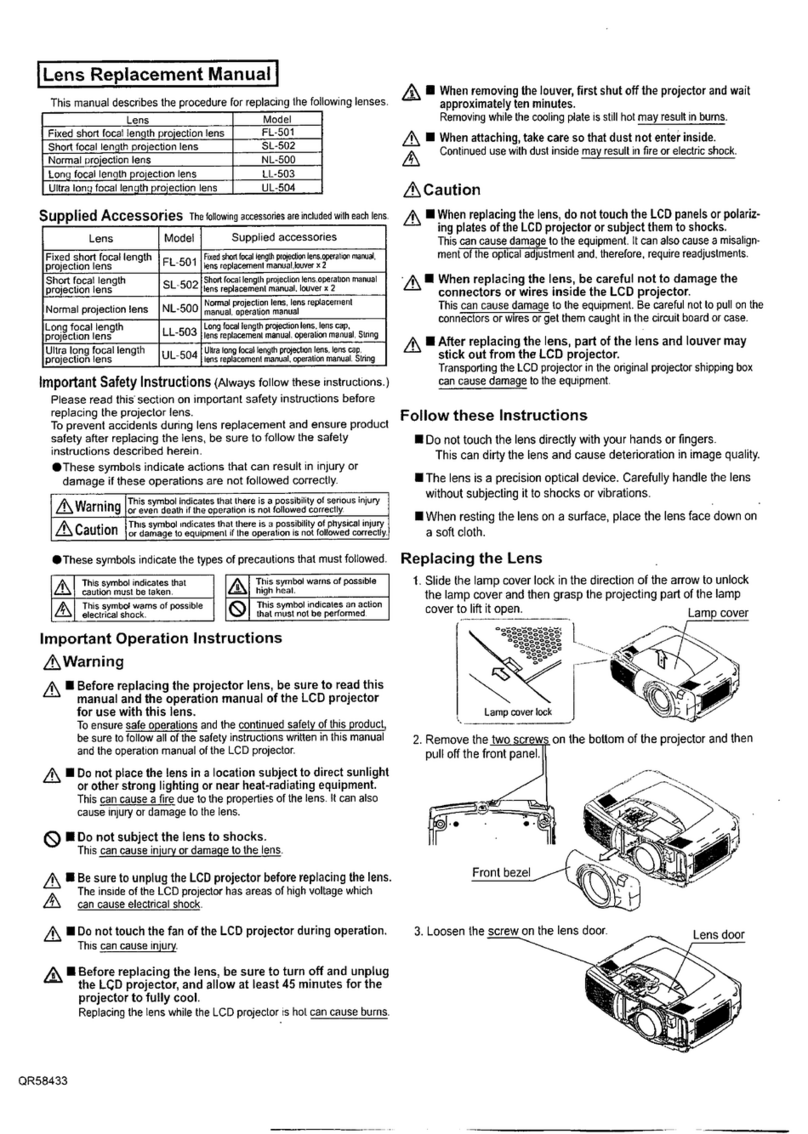 Hitachi X1250 - XGA LCD Projector Use and care manual