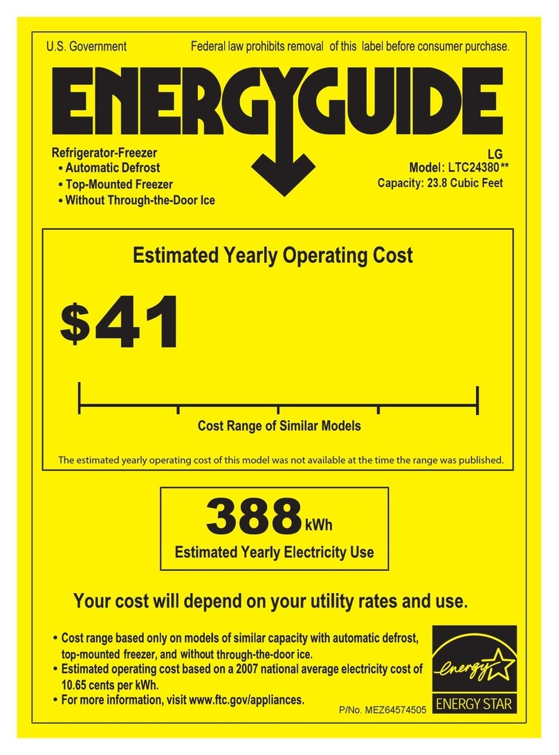 LG LTC24380SB Energy guide