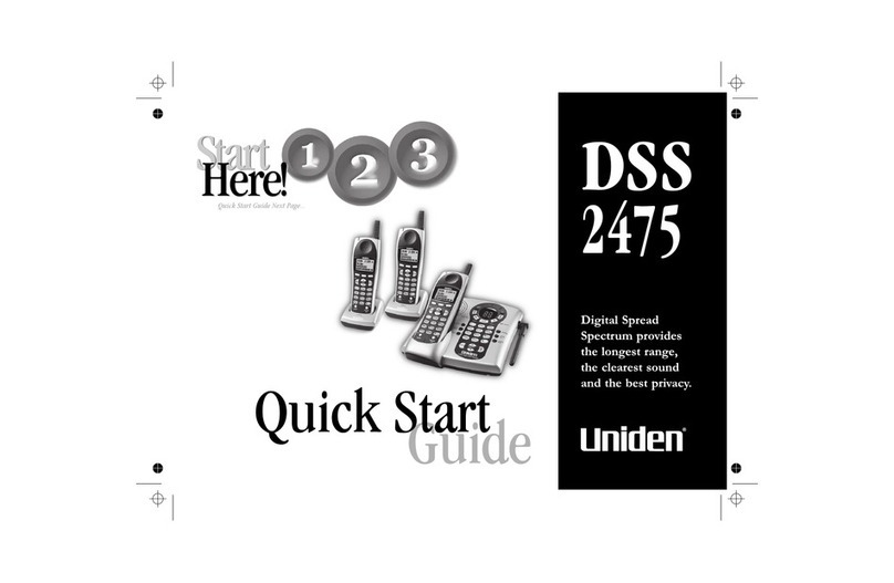 Uniden DSS 2475 User manual