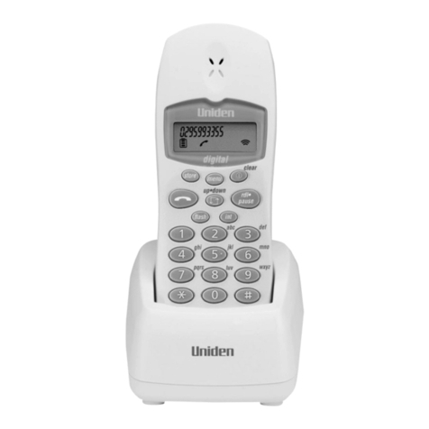 Uniden DECT 1802 User manual Uniden DECT 1802 User manual