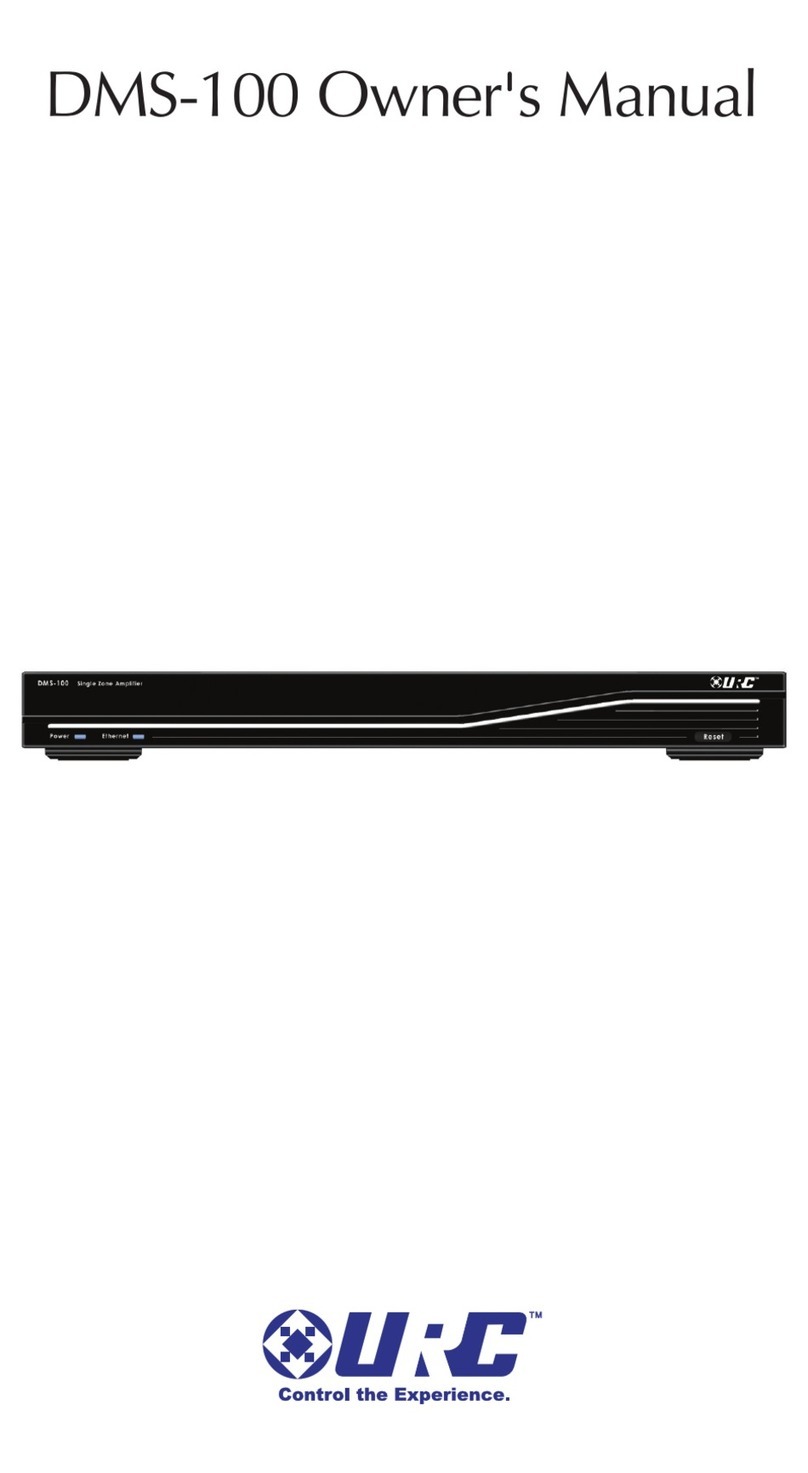 Universal Remote Control DMS-100 owner's manual