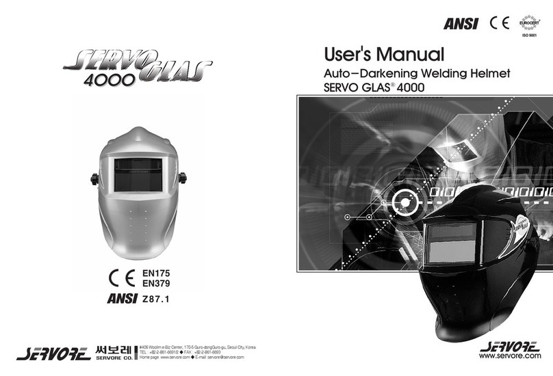 Servore SERVO GLAS 4000 user manual