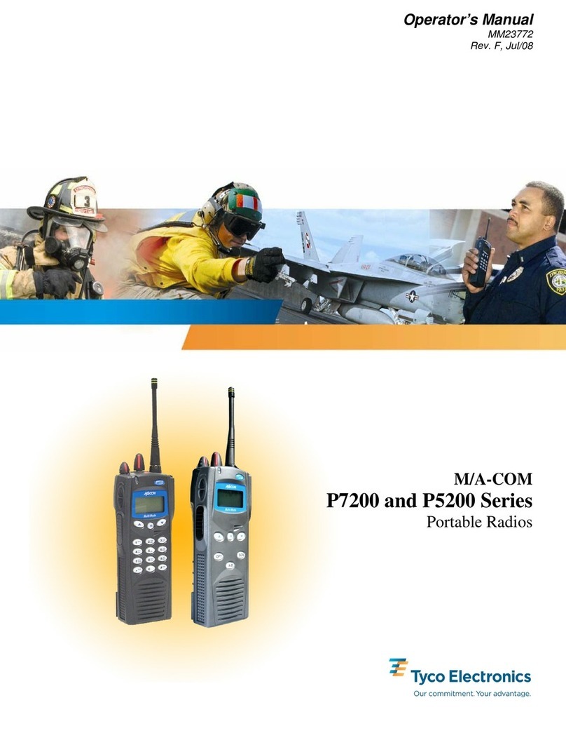 M/A-Com M/A-COm P5200 Series User manual