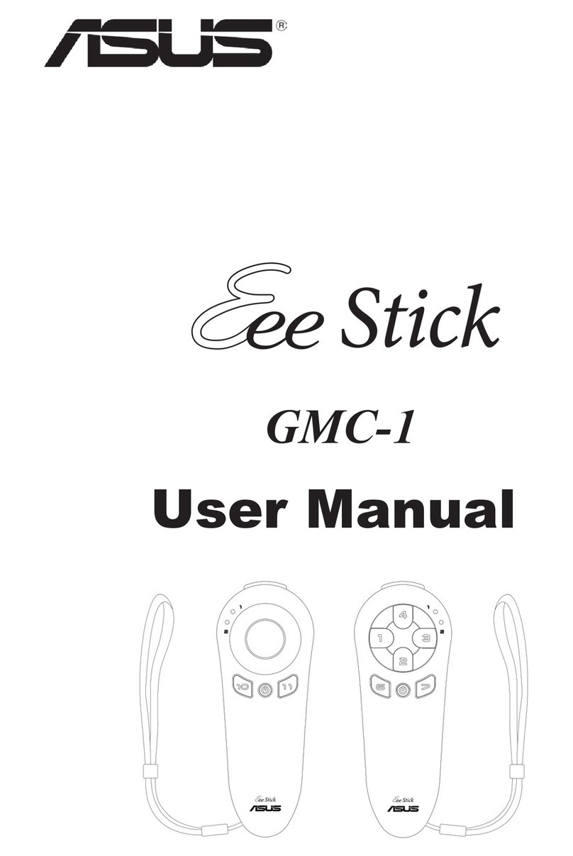 Asus Eee Stick GMC-1 user manual