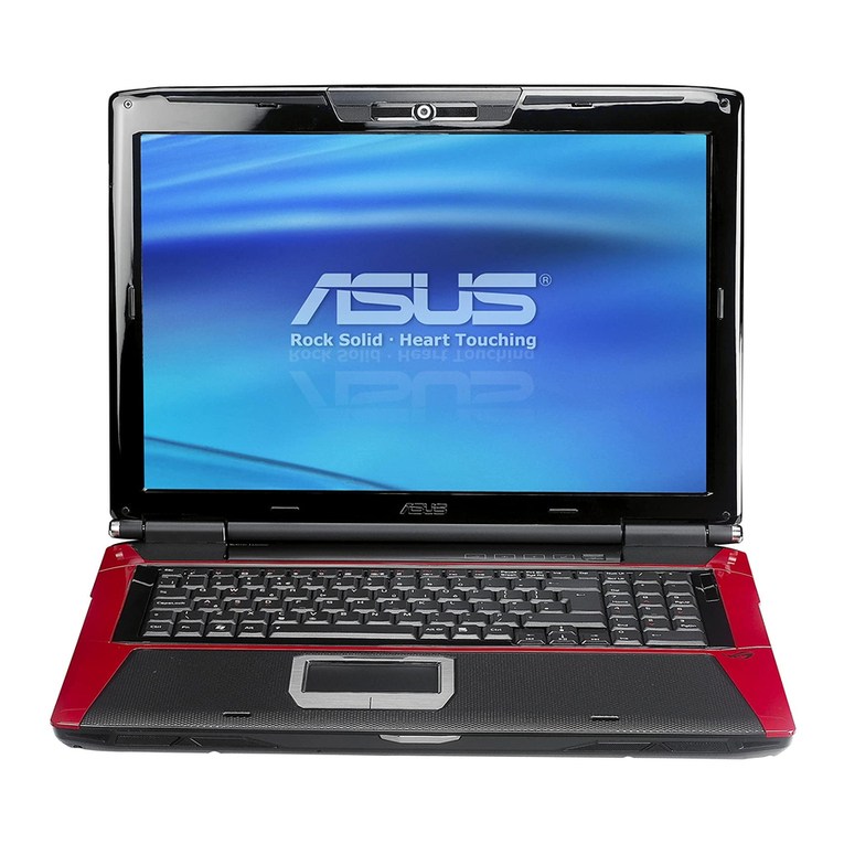 Asus G71G - Q2 - Core 2 Quad GHz user manual