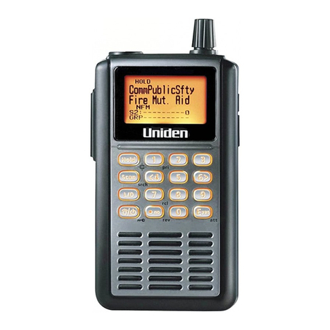 Uniden Bearcat UBC3500XLT User manual