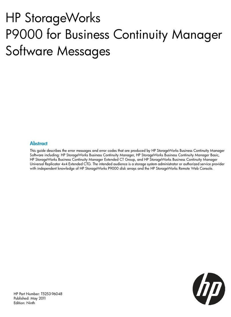 HP P9000 User manual