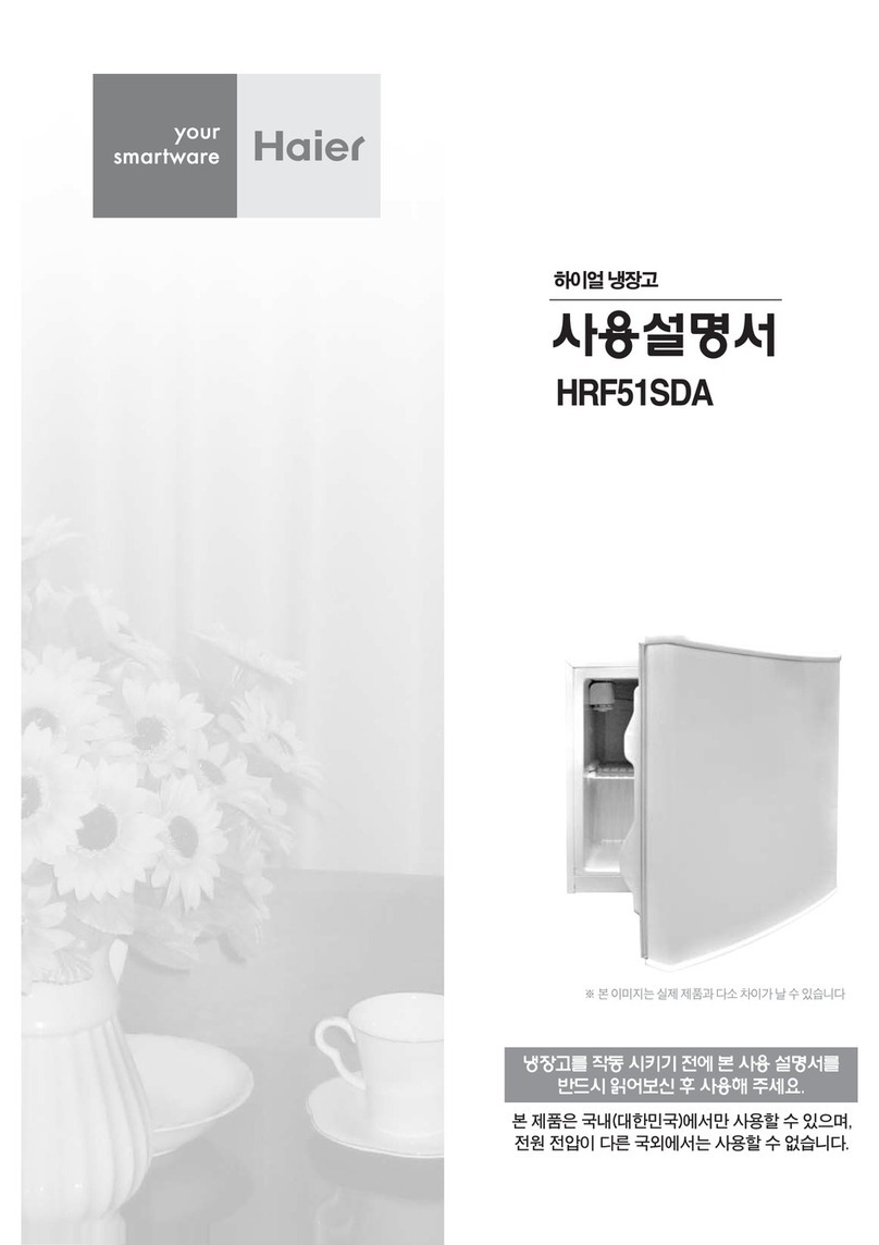 Haier HRF51SDA User manual Haier HRF51SDA User manual
