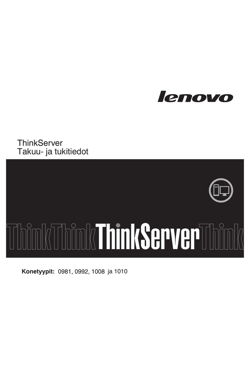 Lenovo ThinkServer TS200v Instruction sheet