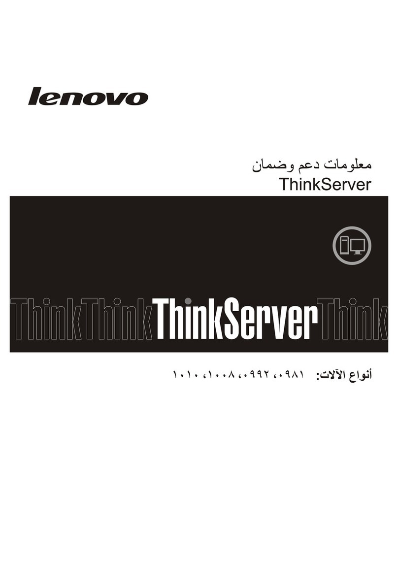 Lenovo ThinkServer TS200v Guide Lenovo ThinkServer TS200v Guide