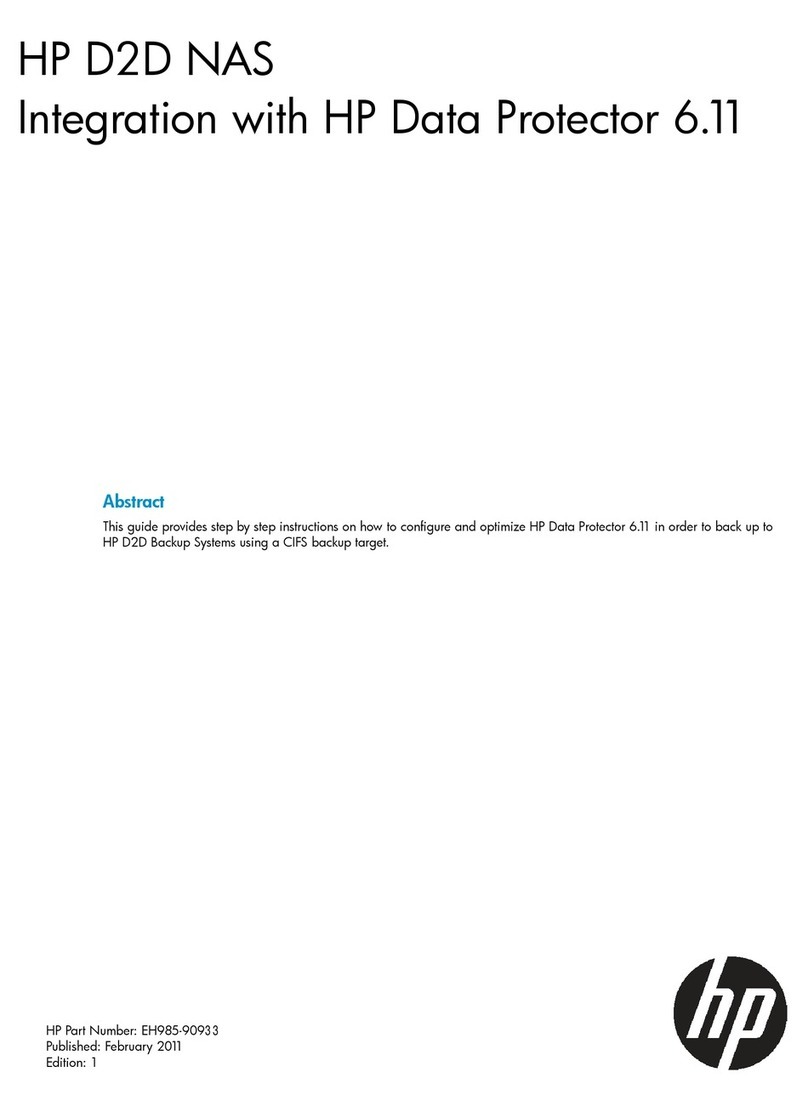 HP D2D User manual HP D2D User manual