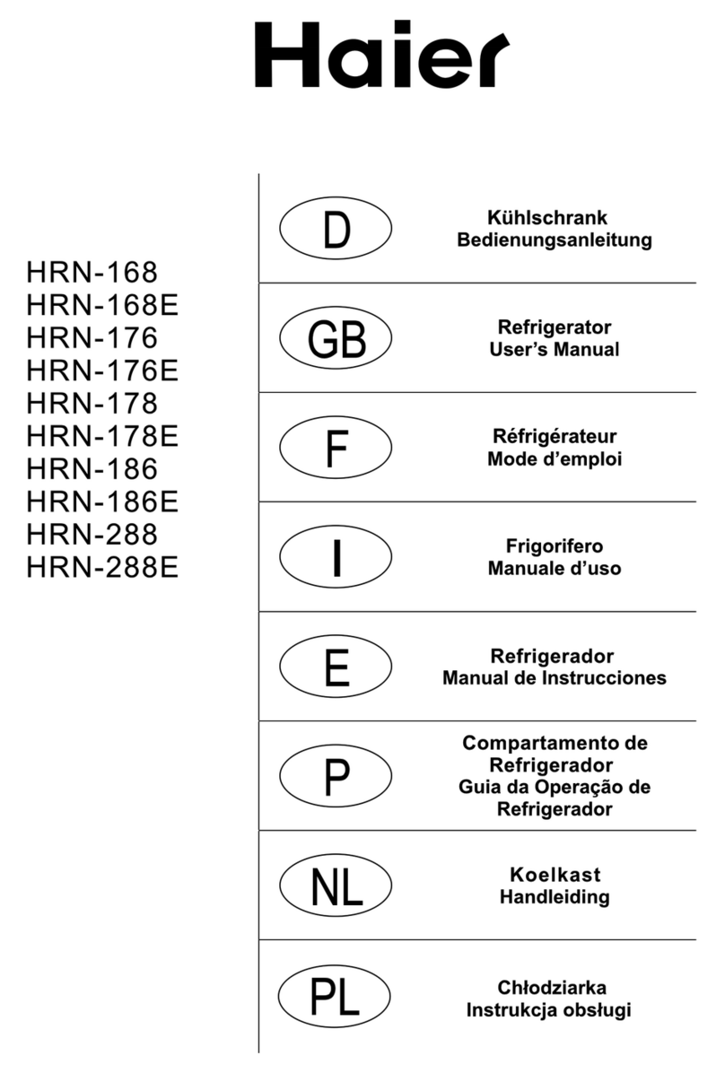 Haier HRN-168E User manual