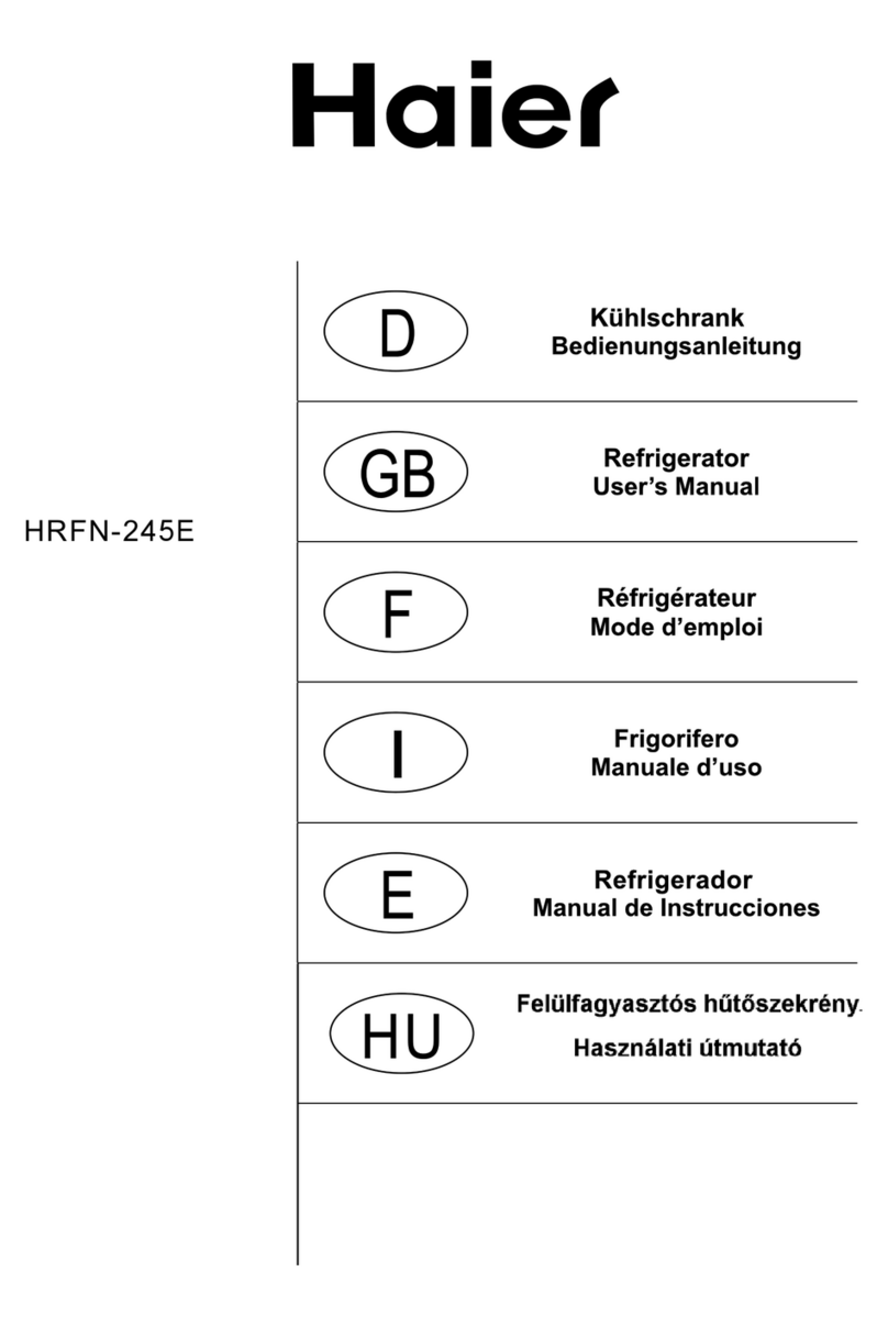 Haier HRFN-245E User manual