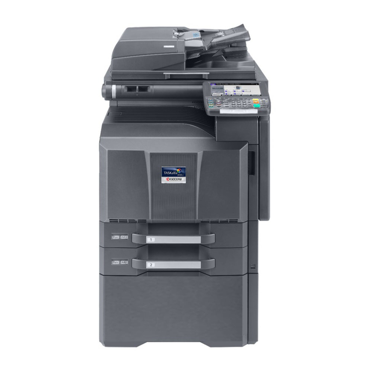 Kyocera TASKalfa 3050ci Installation and operation manual