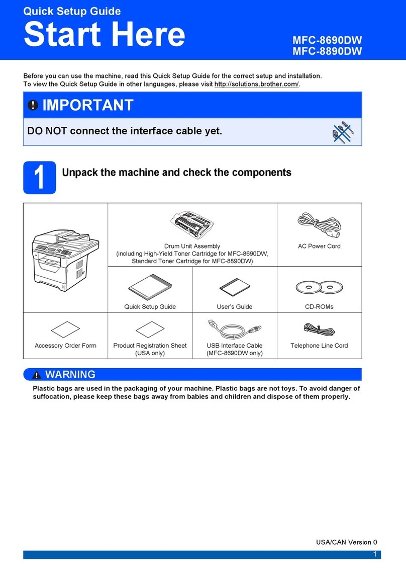 Brother MFC-8690DW User manual