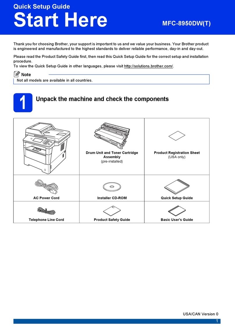 Brother MFC-8950DW User manual
