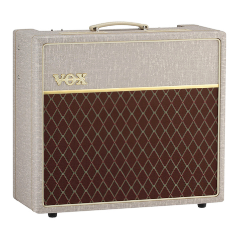Vox AC15HW1X User manual